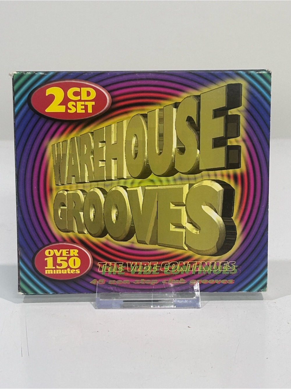 🤯5 for $20🤯 “Warehouse Grooves: The Vibe Continues” CD [Dance House Trance Pop]